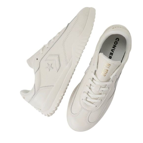 New Women’s Converse Run Star Trainer Leather Sneakers Ox Egret White A12778C - Picture 8 of 8